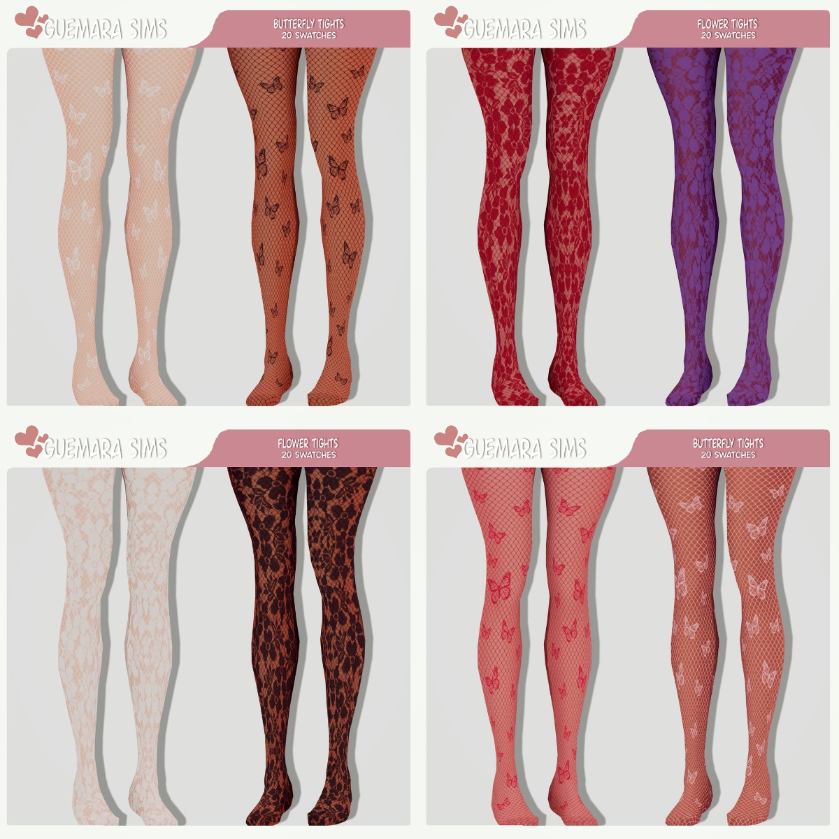 Сет колготок Tights Aesthetic set